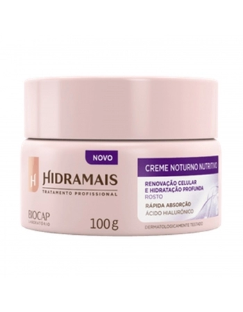 CREME FACIAL HIDRAMAIS 100G NOTURNO NUTRITIVO