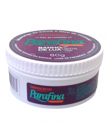 CREME PARAFINA DERMACREAM 80G TRADICIONAL BANHO DE LUA