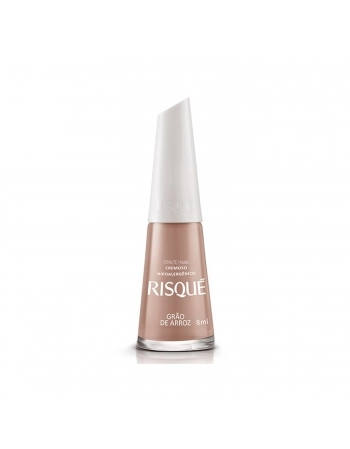 ESMALTE RISQUE CREMOSO SEM BLISTER NUDE GRAO DE ARROZ
