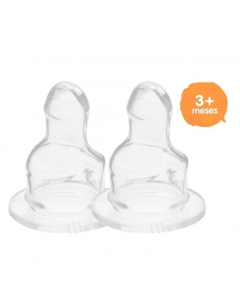 BICO MAMADEIRA LOLLY 0072 SILICONE ORTODONTICA BLISTER C/2UN