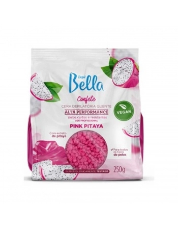 CERA QUENTE DBELLA 250G CONFETE PINK PITAYA