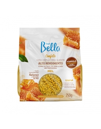 CERA QUENTE DBELLA 250G CONFETE MEL
