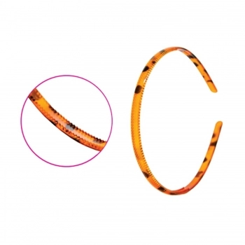 TIARA ZALIKE LISA FINA BASICA TARTARUGA 588TA