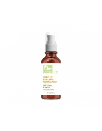 OLEO GIRASSOL DERMARE 30ML OZONIZADO OXIGENIO ATIVO