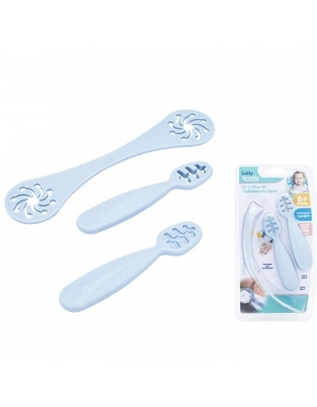 KIT COLHER TREINAMENTO LOLLY 7116 DIPPY AZUL