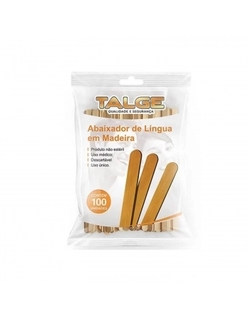 ABAIXADOR LINGUA TALGE 100UN