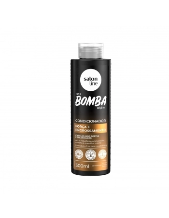CONDICIONADOR SALON LINE 300ML BOMBA FORCA E ENGROSSAMENTO