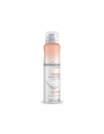 DESODORANTE AEROSOL HERBISSIMO 150ML CARE VANILA