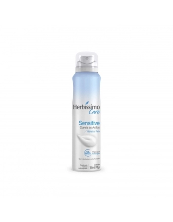 DESODORANTE AEROSOL HERBISSIMO 150ML CARE SENSITIVE