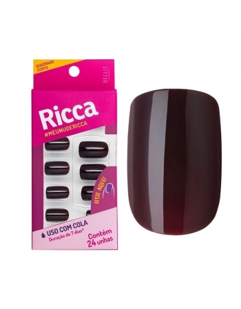 UNHA POSTIÇA RICCA CHOCOLATE 1959