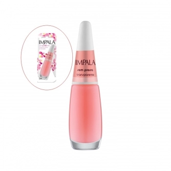 ESMALTE IMPALA A COR DA SUA MODA SEM PRESSA TRANSPARENTE COM BLISTER 861