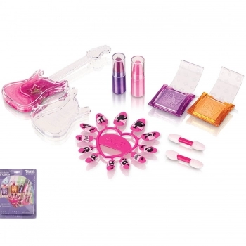 PALETA DE SOMBRAS GLOSS E BATOM FENZZA TEEN GUITAR SKV12011151